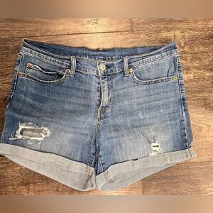 Levi Strauss Distressed Denim Shorts size 31